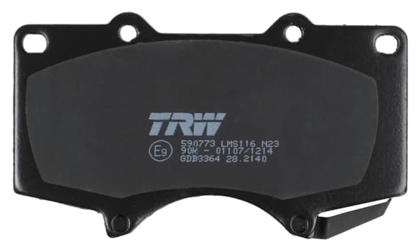 FRAMBROMSBELÄGG GDB3364 TRW