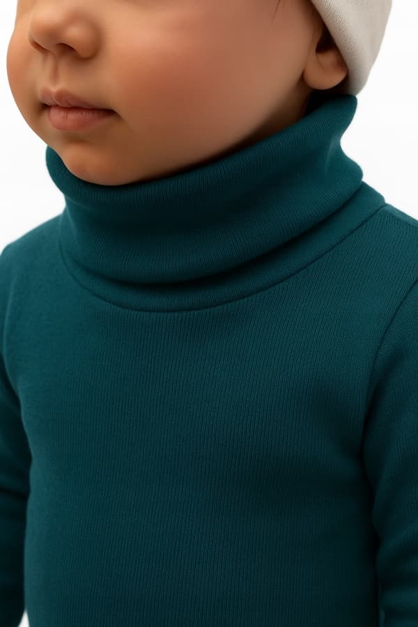 Body golfilla koko 68 vauvalle pitkät hiha vihreä pullo