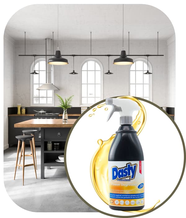 Dasty Pro-Affedtningsspray 1000 ml stærk