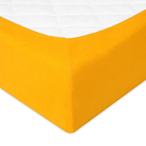 Frottélagen med elastik PREMIUM 70x140x10 Gul