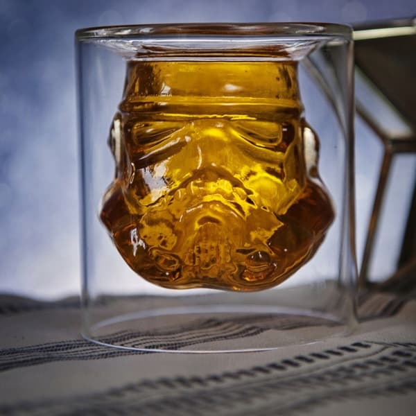 Stormtrooper-glas 150ml Star Wars tjockt hjälmformat glas