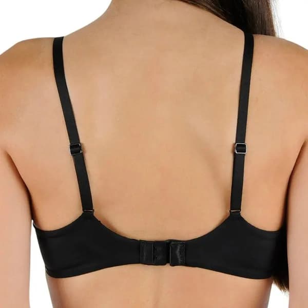 CALVIN KLEIN VATTERT BH SORT SMOOTH 75C 2A2F3_B* TIA