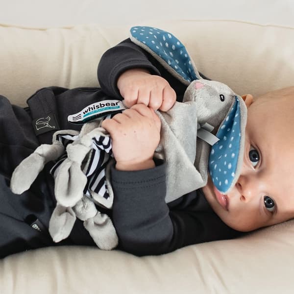 WHISBEAR DouDou Kaninfilt, Grå 45081
