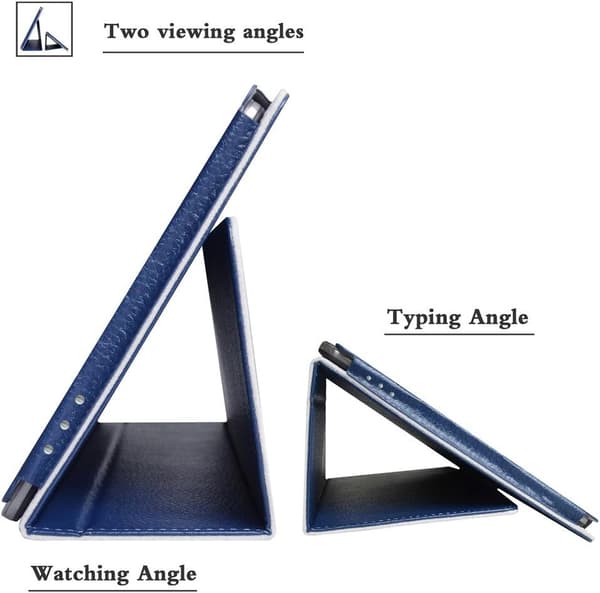 TABLET-ETUIS TIL CHUWI HI10 X BLÅ MED FLAP ELEGANT OG HOLDBART