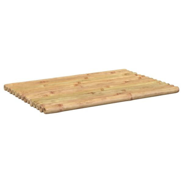 vidaXL Badrumsmattor, 2 st, 50x35 cm, bambu