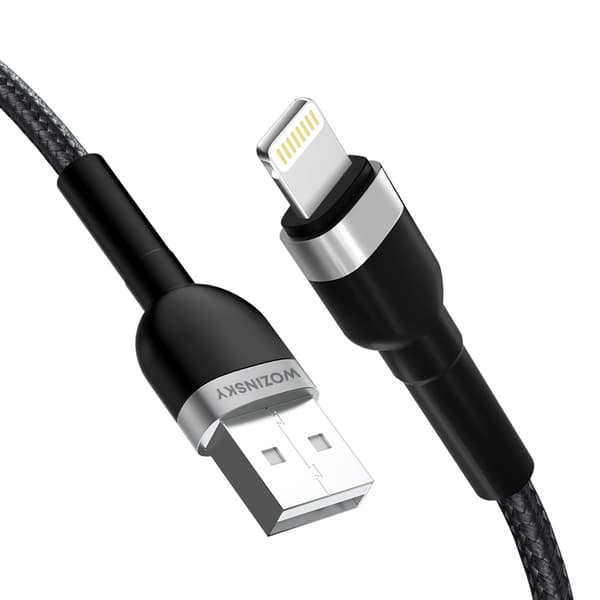 Kabel Wozinsky WNBAL1 USB-A / Lightning 2.4A 1 m - svart