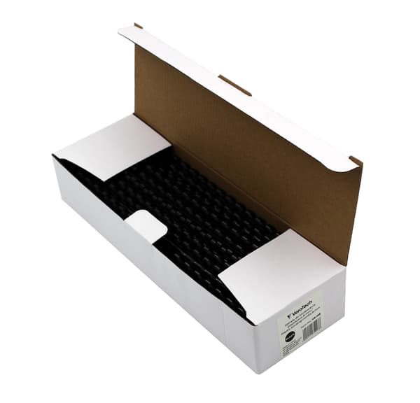Sorte plastikspiraler 8 mm Verotech VB-108