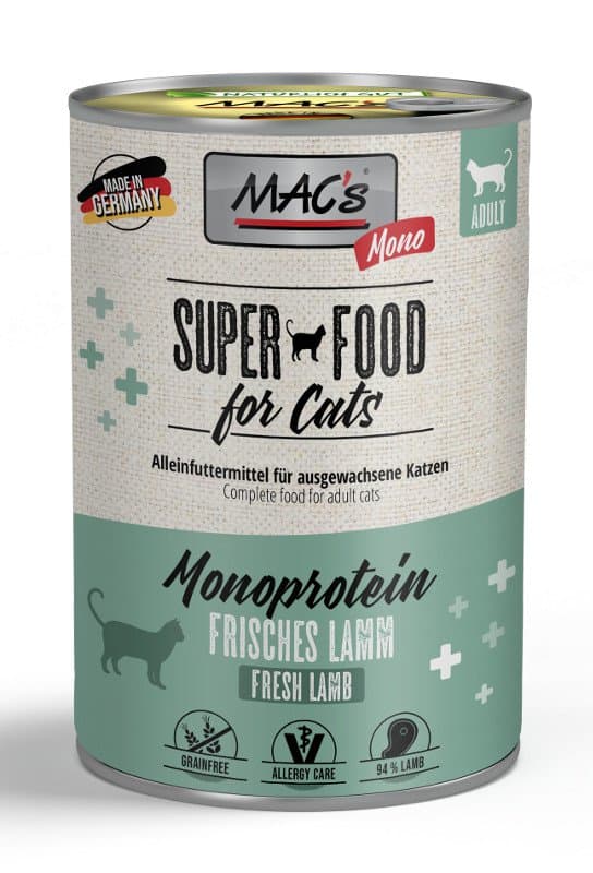 MAC's Cat | MONOPROTEIN | 400g burk - Lamm 400g
