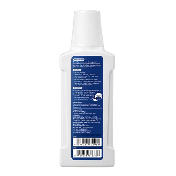 Tekstilrens - 250 ml til Dreame N10