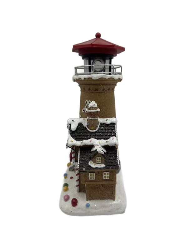 StarryLights Julspeldosa - Torn med LED-hus