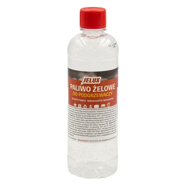Lämmityslaitteiden geelipolttoaine 500 ml