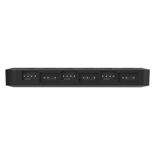 Darkflash RC2 RGB PWM datorfläktkontroller/modul (svart)
