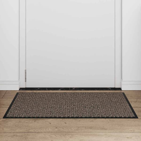 vidaXL dørmåtte brun 60x90 cm
