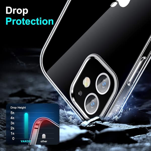 FODRAL TILL APPLE IPHONE 12 MINI SILIKONKLART A2176 A2398