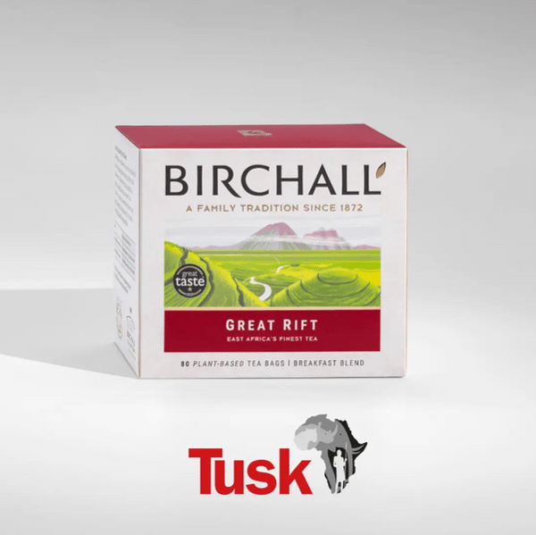 Sort te Birchall Great Rift 80 poser + dåse Afrika Tedåse