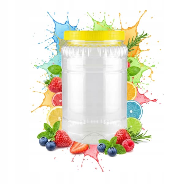 3l multifunktionel plastikbeholder til tinkturer og mad