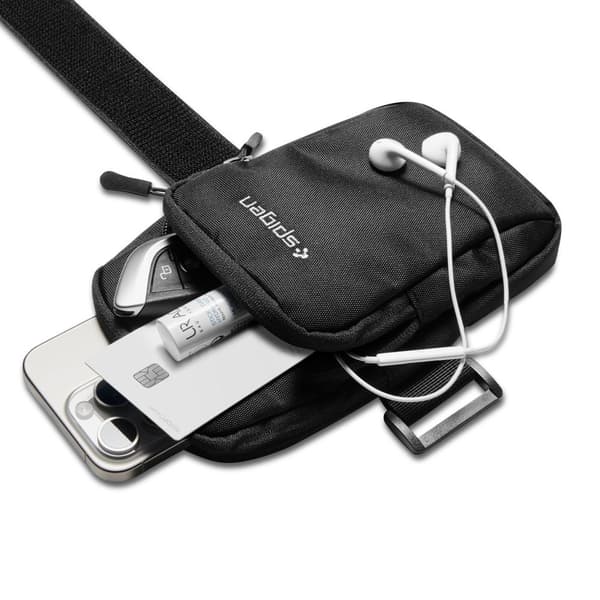 SPIGEN A702 DYNAMIC SHIELD ARMBÅND SORT