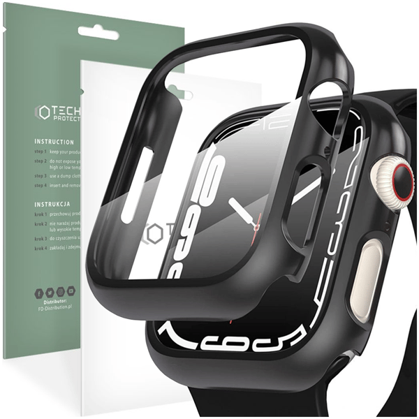TECH-PROTECT DEFENSE360 APPLE WATCH 7 / 8 / 9 (45 MM) SORT