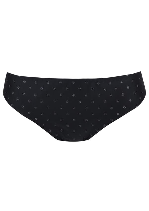 Bikinitrusser i glitrende prikker Black Stone 2 Marilyn SORT 36
