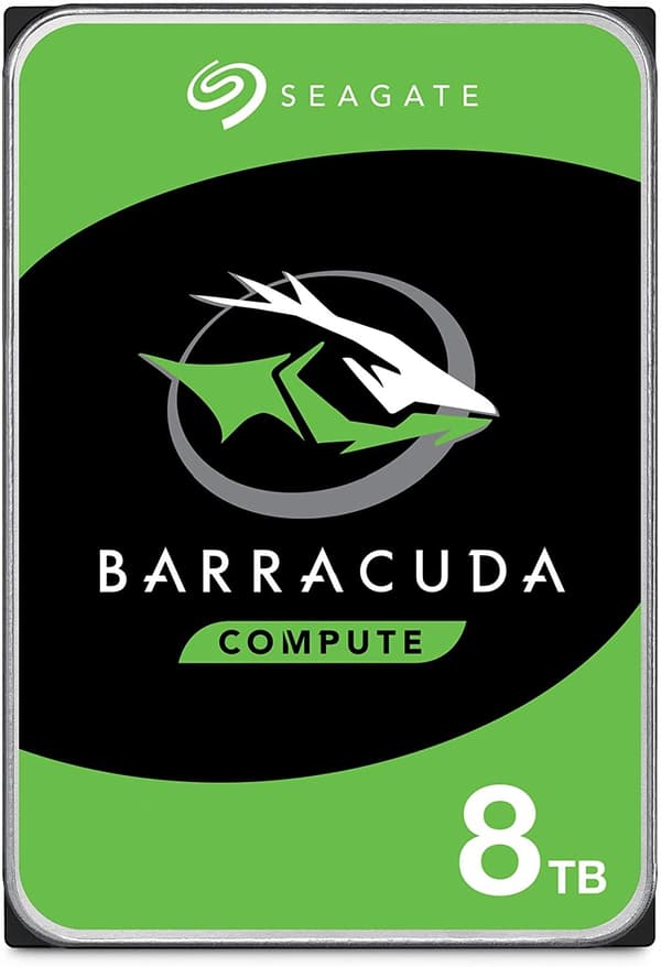 Seagate BarraCuda 8TB 3,5" SATA ST8000DM004 hårddisk