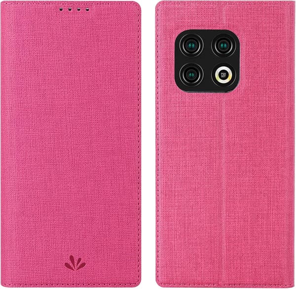 ONEPLUS 10 PRO FLIP PINK PREMIUM TEKSTURMATERIALE