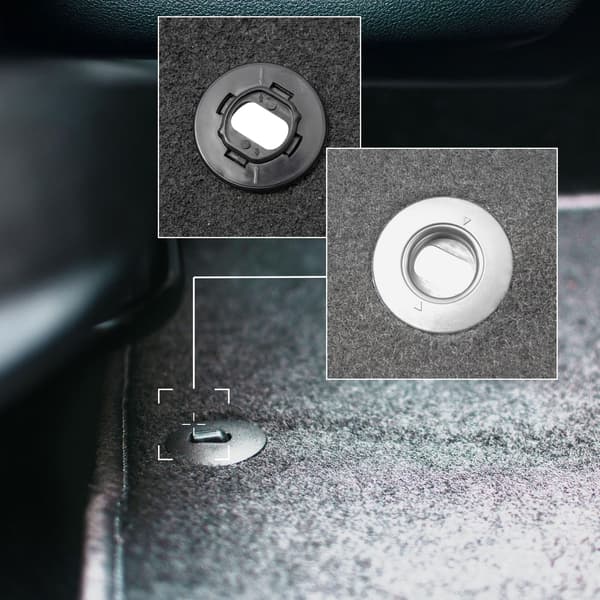 Grå bilmåtter til: Lexus RX III Hybrid SUV (2008-2015)