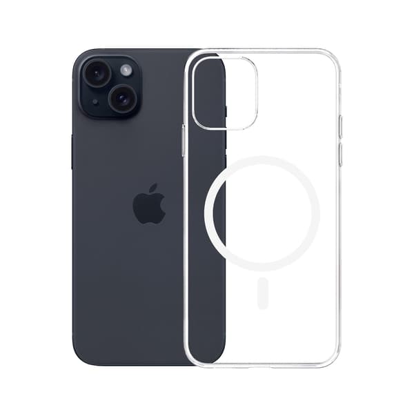 Apple iPhone 15 - 3mk Gennemsigtigt MagCase