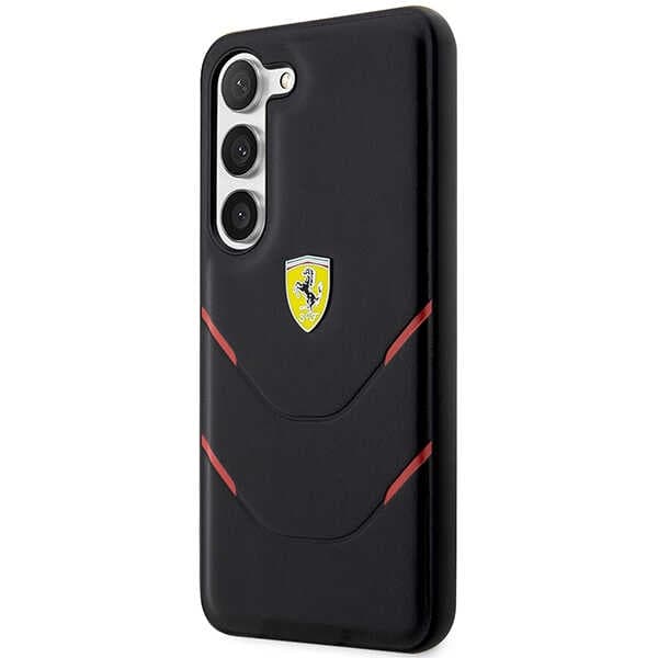 Ferrari FEHCS23MPBAK S23+ S916 sort/sort hårdt etui Hot Stamp Lines