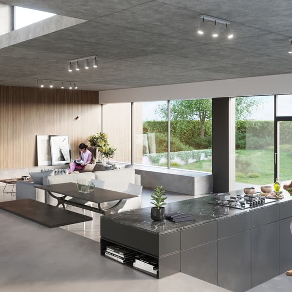 SEINÄVALAISIN MERIDA 1 GU10 HARMAA SOLLUX SL.0455