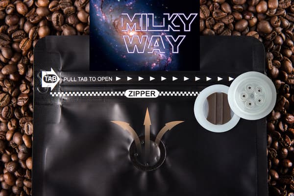 Friskristede kaffebønner Milky Way 50g