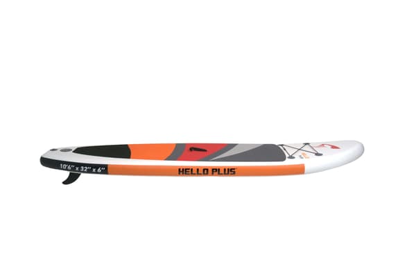 HYDRO STAR SUPBRÄDA HELLO PLUS FÖR SIMNING, UPPBLÅSBAR, ORANGE, 320 cm