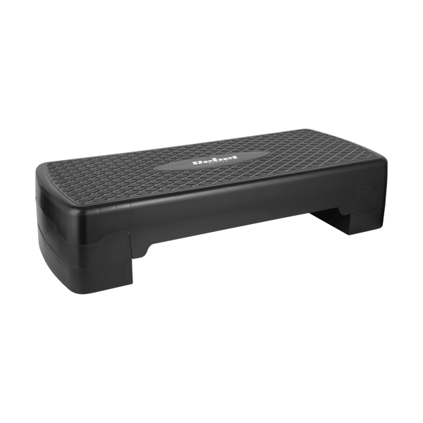 Rebel aerobik stepper med 3 trin 68 cm sort