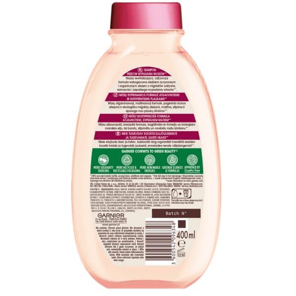 Garnier Botanic Therapy Castor Oil Maple Syrup Stärkande Schampo 400ml