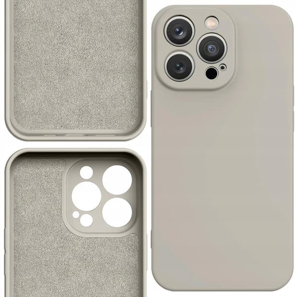 Silikone cover iPhone 14 Plus silikone cover beige