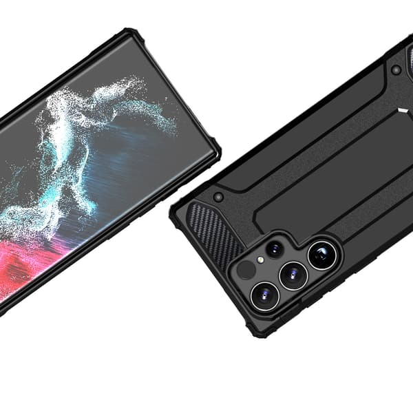 Hybrid Armor-etui til Xiaomi Redmi Note 14 5G - sort