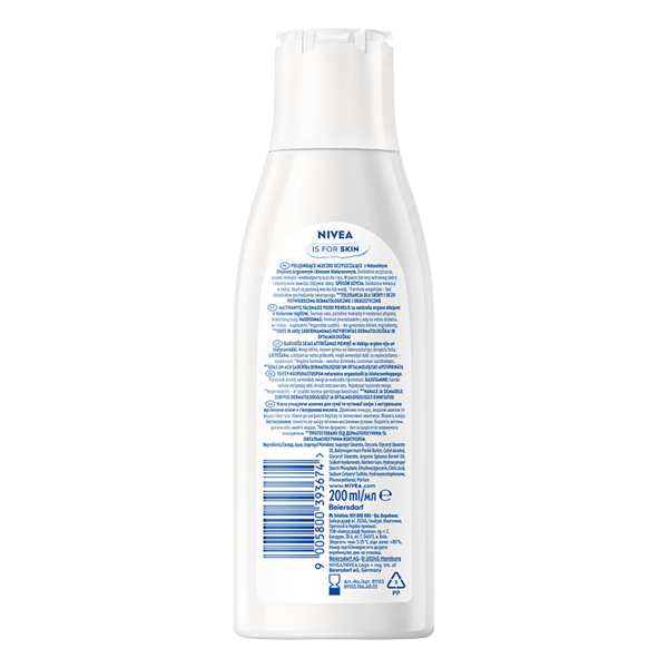 NIVEA Rensende mælk tør og følsom hud 200 ml