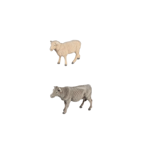 GÅRD RANCH SET GÅRDSHUS BONDE DJUR GÅRDSTRAKTOR