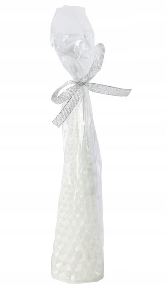 Traditionel paraffinlys duftfri kegle 15cm 1stk