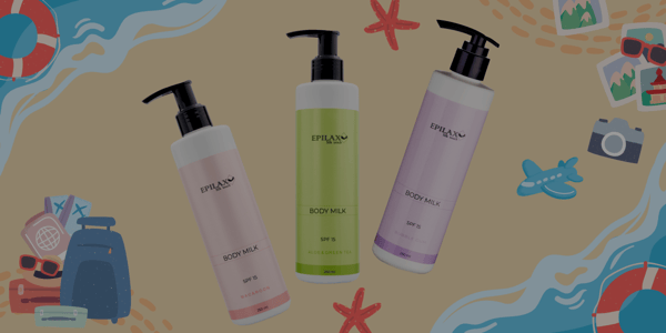 Epilax kroppsmjölk SPF15 tuggummi 250 ml