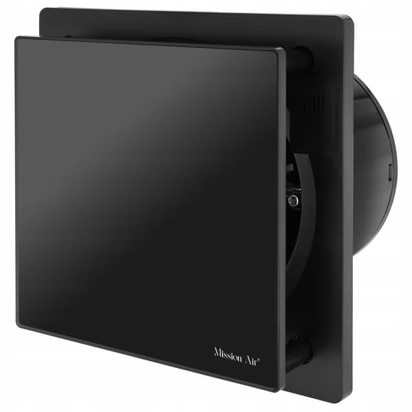 VENTIS PURE 150 Svart H+T Badrumsfläkt