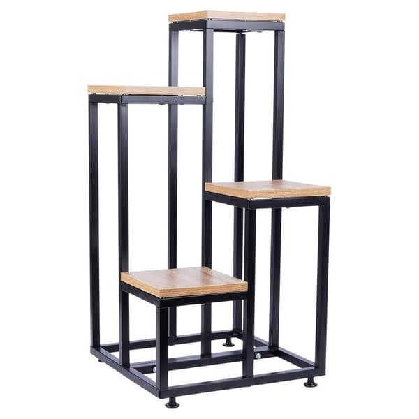 Blomsterstand metal 4-niveauer 69 cm