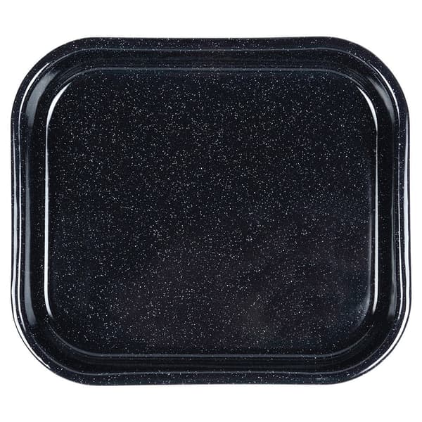 Emaljerad rektangulär ugnsform 29,5x25,5x4,5 cm