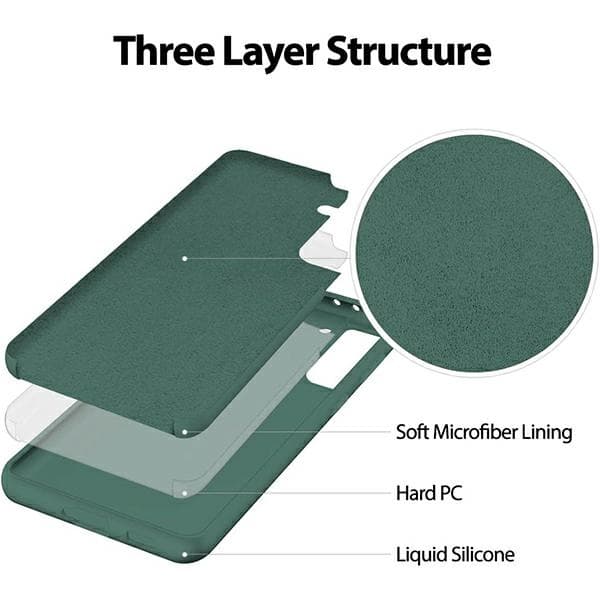 Mercury Silicone iPhone 15 Plus6,7 grön