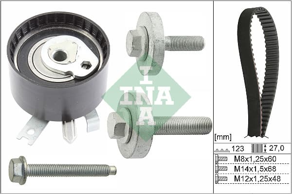 KAMREMSSATS 530019710 INA