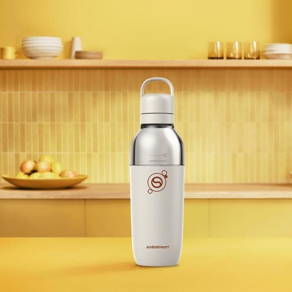 SODASTREAM Fizz&Go Easy Mix termoflaske 0,71 l beige