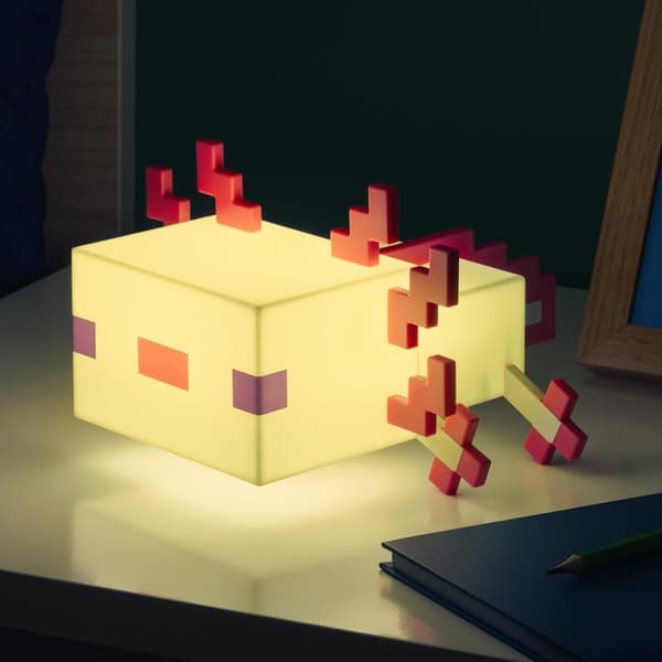 Lampa Axolotl - Minecraft