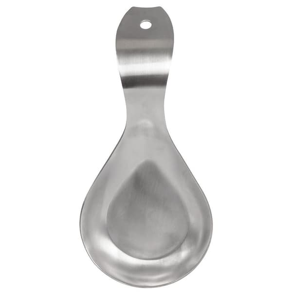 Teräksinen kauha- ja lusikkateline