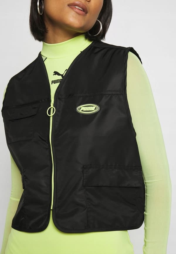 PUMA DAMEVESTE SORT MED LOGO M 2Z7E4_A*