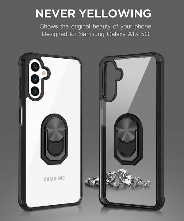 TRANSPARENT ETUI TIL SAMSUNG GALAXY A13 5G 2xGLAS