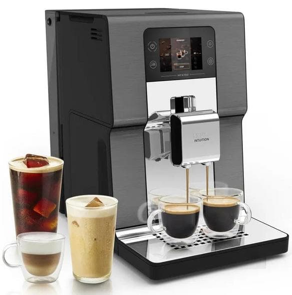 Espressomaskine KRUPS EA879N Intuition Experience Hot&Cold Sort